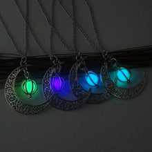 Luminous Stone charm necklace