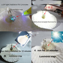 Luminous Stone charm necklace