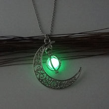Luminous Stone charm necklace