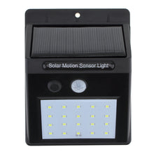 Solar Powered Motion Sensor Wall Light