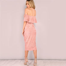 Pink Faux Suede Backless Party dress