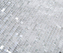 Silver-sequined Backless Dress
