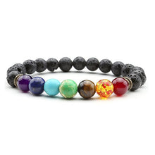 Lava stone Chakra Bracelets