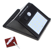 Solar Powered Motion Sensor Wall Light