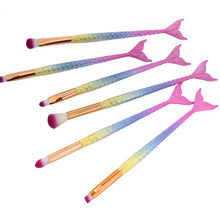 15PCS Mermaid Makeup Brushes Set