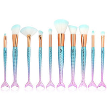 15PCS Mermaid Makeup Brushes Set