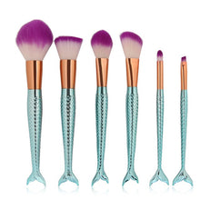 15PCS Mermaid Makeup Brushes Set