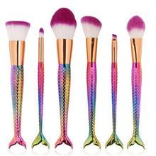 15PCS Mermaid Makeup Brushes Set