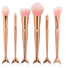 15PCS Mermaid Makeup Brushes Set