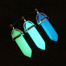 Hexagonal Illuminating Fluorescent Necklace