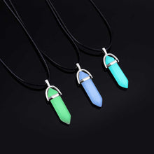 Hexagonal Illuminating Fluorescent Necklace