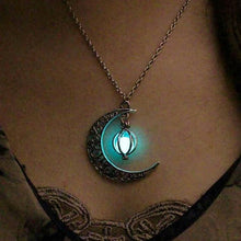 Luminous Stone charm necklace