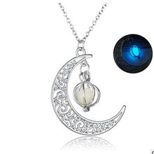 Luminous Stone charm necklace
