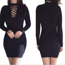 Knit Zipper O-neck Sheath Pack Dress
