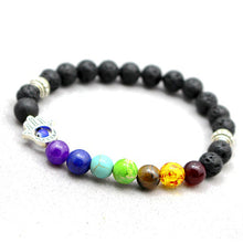 Lava stone Chakra Bracelets
