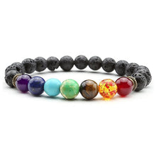 Lava stone Chakra Bracelets