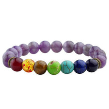 Lava stone Chakra Bracelets